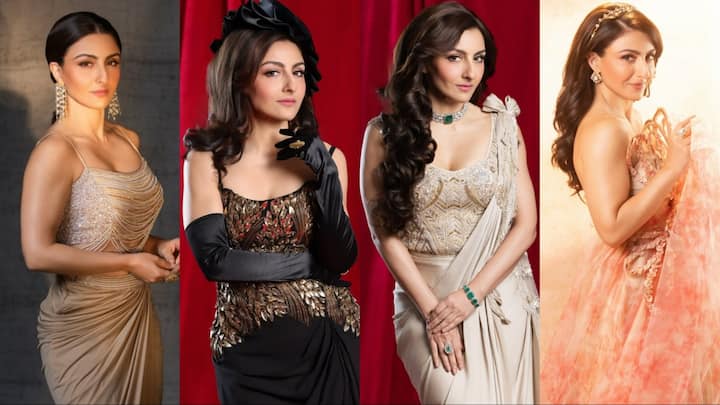 Soha Ali Khan Stunning Photos: सोहा अली खान अपने ग्लैमर अवतार से सोशल मीडिया का पारा बढ़ाए रखती हैं. इसमें से कुछ तस्वीरें आज हम आपके लिए लेकर आए हैं.