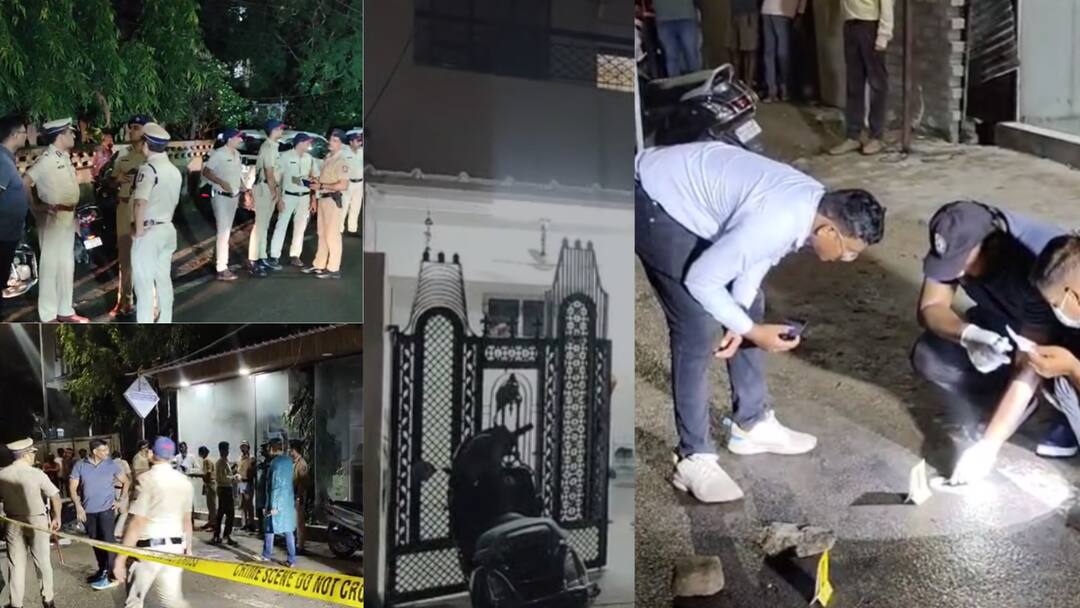 Nagpur crime news robbery in Kadba chowk robbers firing on trader looted 50 lakhs Nagpur Crime: नागपूरच्या कडबी चौकात धक्कादायक घटना, व्यापाऱ्यावर फायरिंग, हल्लेखोरांनी 50 लाख लुटले