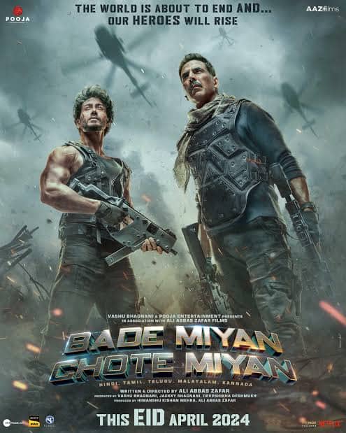 If you look at the third film, it is Tiger Shroff and Akshay Kumar's multi -starrer film 'Bade Mian Chhoti Mian'. This movie was released on 11 April last year. The film grossed 65.96 crores at the box office. Now if 'Baaghi 4' is able to cross the box office collection of this film, then Tiger Shroff will also break the record of Bollywood player Kumar.