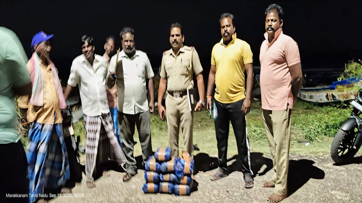 மரக்காணம் கடலில் 40 கிலோ கஞ்சா: மீனவர்கள் அதிர்ச்சி! கடத்தல் பாதை திறந்ததா? - போலீசார் தீவிர விசாரணை