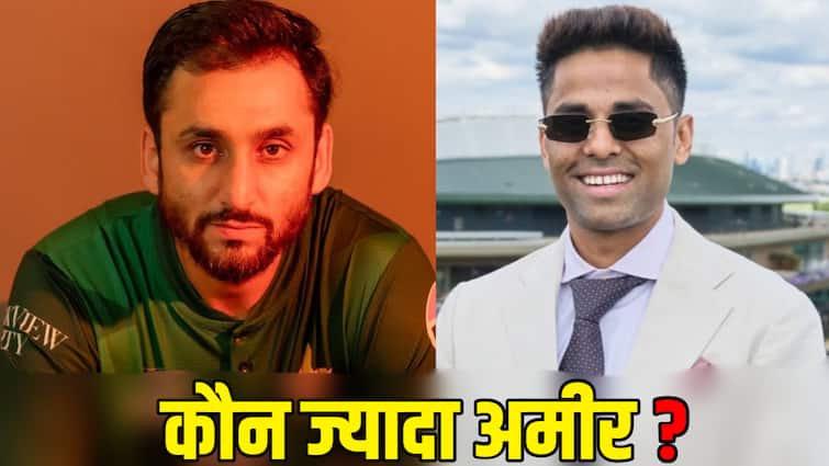 टीम इंडिया के कप्तान सूर्यकुमार यादव या पाकिस्तान के कप्तान सलमान, कौन ज्यादा अमीर, जानिए दोनों का नेटवर्थ