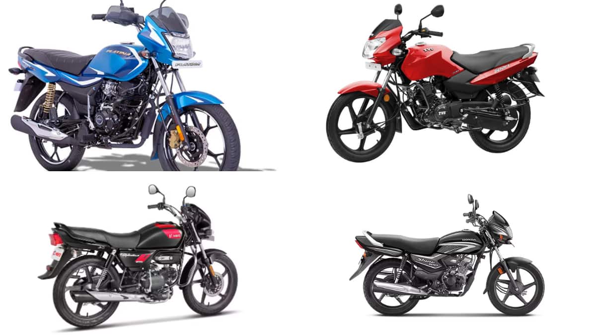 Budget Bikes: 60000 தான் விலை! டிவிஎஸ் ஸ்போர்ட் முதல் ஸ்பிளெண்டர் பிளஸ்.. அசத்தல் மைலேஜ் தரும் 100cc பைக்குகள்!