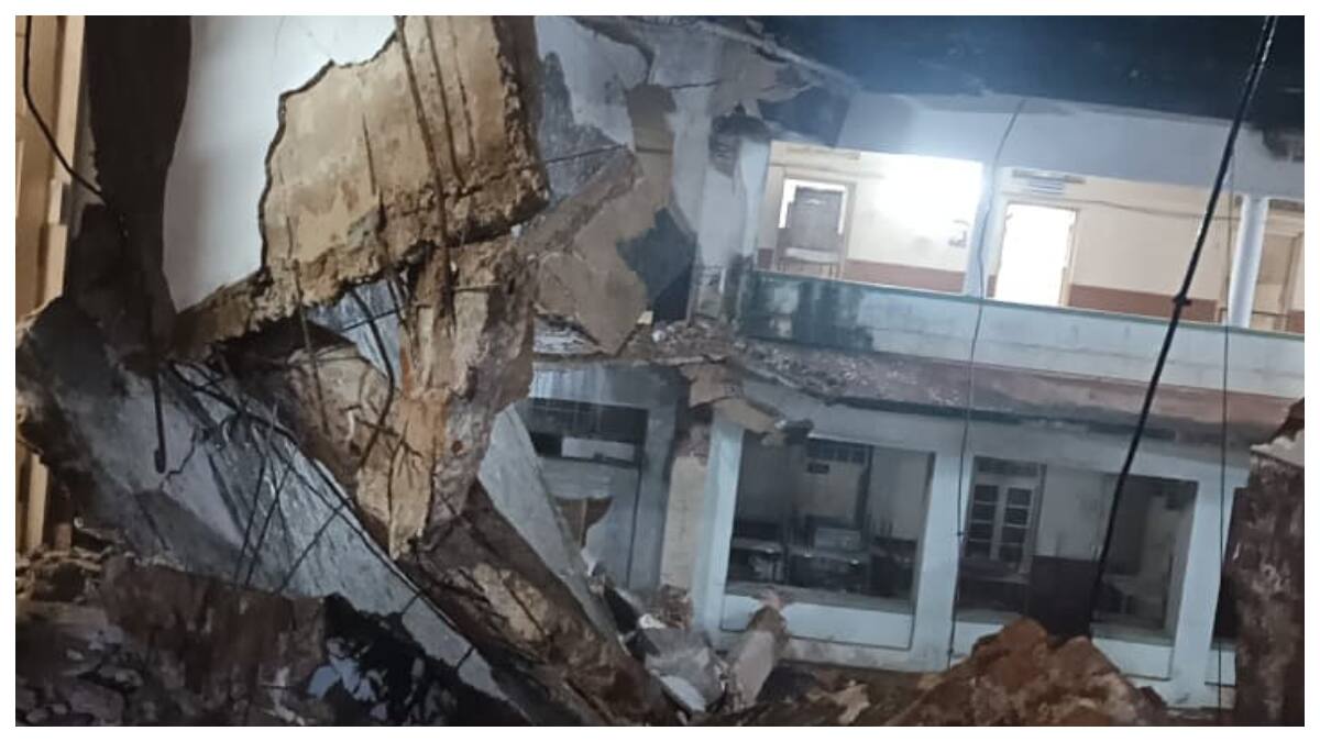 Adilabad Rains: ఆదిలాబాద్‌లో భారీ వర్షాలలు- మంత్రి సమీక్ష జరుగుతుండగానే కలెక్టరేట్‌లో ప్రమాదం