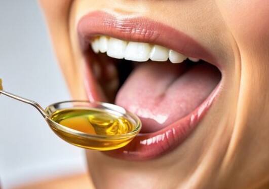 नारियल तेल से ऑयल पुलिंग: एक चम्मच नारियल तेल को मुंह में 5 मिनट घुमाएं और फिर थूक दें. यह न केवल दांतों को साफ करता है बल्कि बैक्टीरिया भी हटाता है.