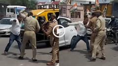 Video: रायबरेली में ट्रैफिक पुलिसकर्मी के साथ बदसलूकी, कानून व्यवस्था पर सवाल