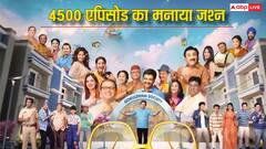 'तारक मेहता का उल्टा चश्मा' के पूरे हुए 4500 एपिसोड्स, पूरी टीम ने इस तरह किया सेलिब्रेट