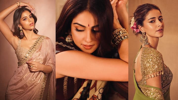 Navratri 2025: नवरात्रि 2025 के मौके पर हर कोई ट्रेडिशनल अंदाज अपनाना चाहता है. ऐसे में बॉलीवुड की एक्ट्रेसेस का लुक आपके लिए बेहतरीन इंस्पिरेशन बन सकता है.