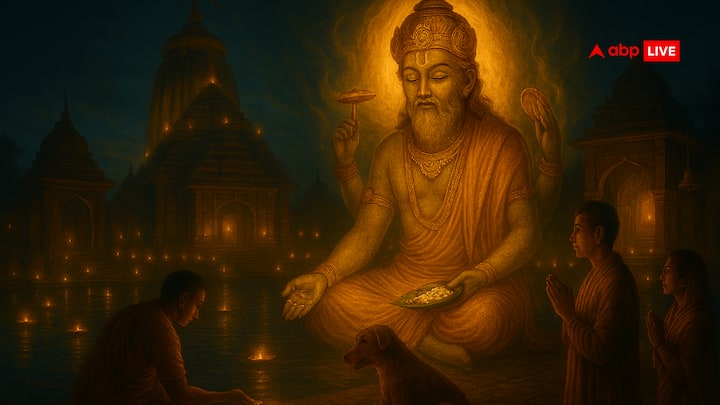 कहानी शुरू होती है ब्रह्मा जी से, जो एक बार जगन्नाथ स्वामी का प्रसाद ग्रहण करने के लिए पुरी उड़ीसा आए थे. लेकिन जबतक ब्रह्मा जी पहुंचें, प्रसाद खत्म हो चुका था. केवल एक पत्ते पर बासी चावल के दाने बचें थे, जिसे एक कुत्ता चाट रहा था. लेकिन ब्रह्मा जी की भक्ति इतनी अटूट और सच्ची थी कि वो उस कुत्ते के साथ बैठकर पत्ते में से चावल खाने लगे.