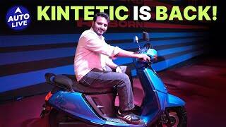 Kinetic DX Electric Scooter Walkaround | Auto Live