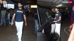 एयरपोर्ट पर दिखा कार्तिक आर्यन का स्वैग, पैपराजी को देख किया ऐसे स्माइल