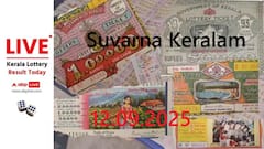 LIVE | Kerala Lottery Result Today (12.09.2025): சுவர்ணாவின் கண் பார்வை யார் மேலே? லாட்டரி முடிவுகள் இதோ!