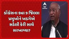 Mallikarjun Kharge: કોંગ્રેસના ક્યા 9 જિલ્લા પ્રમુખોને ખડગેએ સડેલી કેરી સાથે સરખાવ્યા?