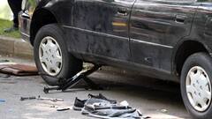 पत्नी, वडिलांच्या डोळ्यादेखत क्षणात होत्याचं नव्हतं झालं; पंक्चर काढताना जॅक निसटला, अन्....; साताऱ्याच्या तेटली गावात शोककळा