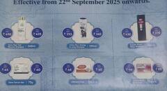 ਸ਼ੈਂਪੂ 55 ਰੁਪਏ, ਸਾਬਣ 8 ਰੁਪਏ, ਕੌਫੀ 30 ਰੁਪਏ ਸਸਤੀ... GST ਕਟੌਤੀ ਤੋਂ ਬਾਅਦ ਕੰਪਨੀ ਦਾ ਵੱਡਾ ਐਲਾਨ, ਦੇਖੋ ਨਵੀਆਂ ਕੀਮਤਾਂ