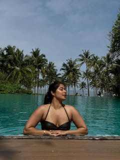 Nikita Sharma Photo: બ્લેક બિકીની લુક્સમાં નિકિતા શર્માનું બોલ્ડ ફોટોશૂટ વાયરલ