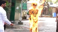 'Cricket And Terrorism Can’t Coexist': AAP Burns Effigy Of Pakistani Players Ahead India-Pak Asia Cup Clash