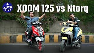 Hero Xoom 125 vs TVS Ntorq 125 | Auto Live