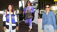 एयरपोर्ट पर लगा सितारों का मेला, स्टाइलिश लुक में दिखीं फातिमा से डेजी शाह और शमिता शेट्टी तक