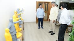 తెలుగు వైభవంగా ఎన్టీఆర్ స్మృతివనం- అమరావతిలో ఎన్టీఆర్ విగ్రహం, ఐకానిక్ వంతెనపై సీఎం సమీక్ష