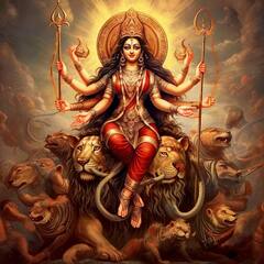 Shardiya Navratri 2025 : नवरात्रीच्या 9 दिवसांत फॉलो करा 'हे' 9 रंग; प्रत्येक दिवसाला देवीचं खास रुप, पाहा PHOTOS