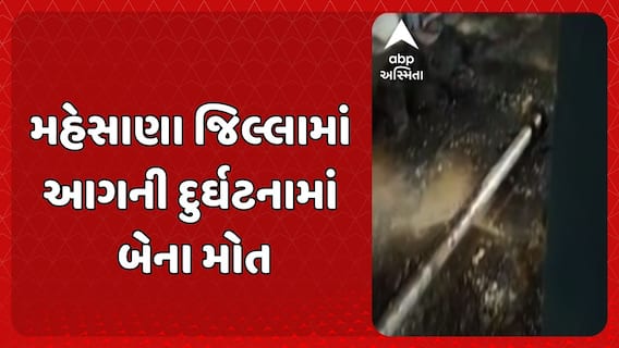 Mehsana Tragedy: મહેસાણા જિલ્લામાં આગની દુર્ઘટનામાં બેના મોત