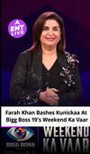 Bigg Boss 19 Weekend Ka Vaa | फराह खान ने तान्या मित्तल के खिलाफ कुनिका के बॉसी रवैये की आलोचना की