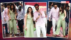 बारिश से बचने की कोशिश में रकुल-जैकी के क्यूट फोटोज वायरल, कभी छाता खोला तो कभी उठाए पैर