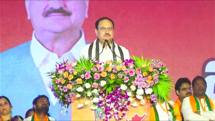 BJP Becomes World’s Largest Party With 14 Crore Members, JP Nadda Highlights Amaravati Development