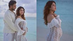 తల్లి కాబోతోన్న హీరోయిన్ - ప్రకృతి ఒడిలో భర్తతో కలిసి బేబీ బంప్‌తో ఫోటో షూట్...