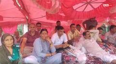 हिमाचल: NH-03 निर्माण कार्य और कंपनी की लापरवाही से घरों को खतरा, अनशन पर बैठे विधायक