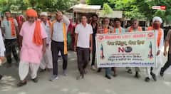 भारत-पाक मैच रद्द करने की मांग, पहलगाम हमले का जिक्र कर शिवसेना का प्रदर्शन