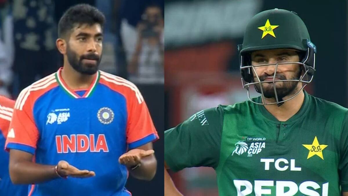 Ind vs Pak : பும்ராவின் 5 வருட சாதனை! 2 சிக்சர்கள் தான்! சல்லி சல்லியா நொறுக்கிய பாக் இளம் வீரர்