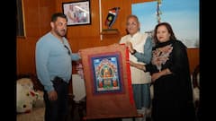 Salman Khan Visits Ladakh Lieutenant Governor While Shooting For Battle Of Galwan