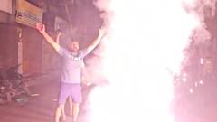 भारत ने पाकिस्तान को 7 विकेट से रौंदा, कश्मीर में मना जश्न, फूटे पटाखे