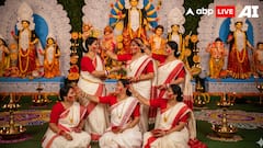 Durga Puja 2025: Why Bengali Women Wear The Traditional Laal Paad Shada Saree