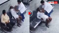 फरिश्ता बनकर पहुंचा डॉक्टर! बैंच पर बैठे बुजुर्ग को आया हार्ट अटैक तो डॉक्टर ने यूं बचाई जान- वीडियो वायरल