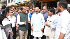 मंडी: केंद्रीय मंत्री अजय टम्टा ने जयराम ठाकुर के साथ आपदा प्रभावित इलाकों का किया दौरा, दिए ये निर्देश