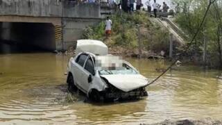 ਹਰਿਦੁਆਰ ਤੋਂ ਅਸਥੀਆਂ ਵਿਸਰਜਨ ਕਰਕੇ ਵਾਪਸ ਆਉਂਦੇ ਵੇਲੇ ਹੋਇਆ ਹਾਦਸਾ,  ਨਾਲੇ 'ਚ ਡਿੱਗੀ ਕਾਰ, 7 ਲੋਕਾਂ ਦੀ ਮੌਤ