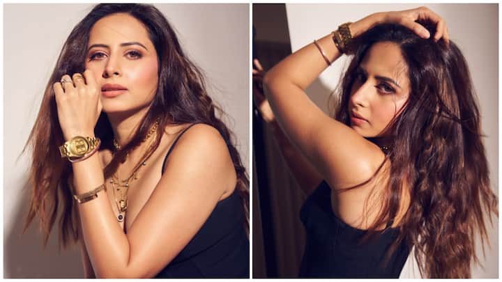 Sargun Mehta is once again turning heads with her impeccable fashion sense, this time embracing her ‘boss lady’ era in a stunning all-black outfit.