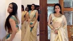 ஓணம் ரீல்ஸ் போட்டு வைரலாகும் வெங்கட் பிரபு பட நடிகை...யார் இந்த சனா அல்தாஃப் ?