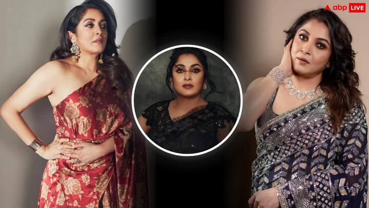 Ramya Krishnan 10 Glamoroush Pictures: एक्ट्रेस राम्या कृष्णन अपने अभिनय के साथ ही अपने स्टाइलिश लुक के लिए भी चर्चा में रहती हैं. आइए देखतें हैं उनकी खूबसूरत तस्वीरें.