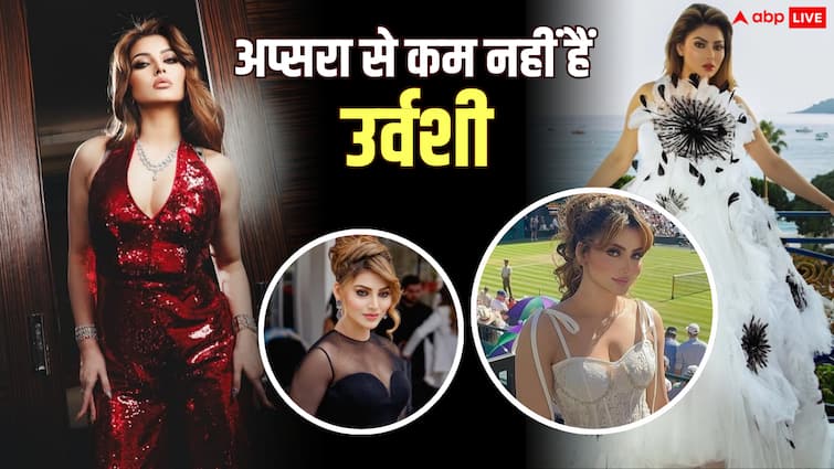 किसी अप्सरा से कम नहीं हैं उर्वशी रौतेला, अपनी अदाओं से गिराती हैं बिजलियां, एक्ट्रेस की इन तस्वीरों के दीवाने ना हो जाएं तो कहना