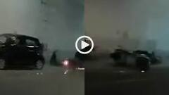 Video: फिल्मी स्टाइल में घूमी कार, अंडरपास में बाइक सवारों को कुचला, गुरुग्राम का वीडियो वायरल