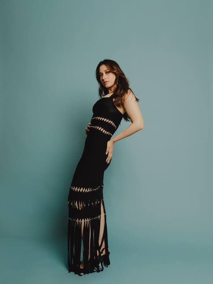 Tamannaah has recently been experimenting with bold silhouettes, from maxi dresses to playful polka dots.