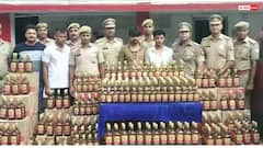 फिरोजाबाद में 72 लाख की शराब पकड़ी गई, पंजाब से बिहार जा रही 600 पेटी शराब बरामद