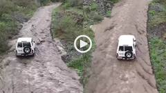 Video: पहाड़ों पर तेज बहती नदी में चलाई कार, ड्रोन से बनवाया वीडियो, लोग बोले- बंदा गुरुग्राम का है