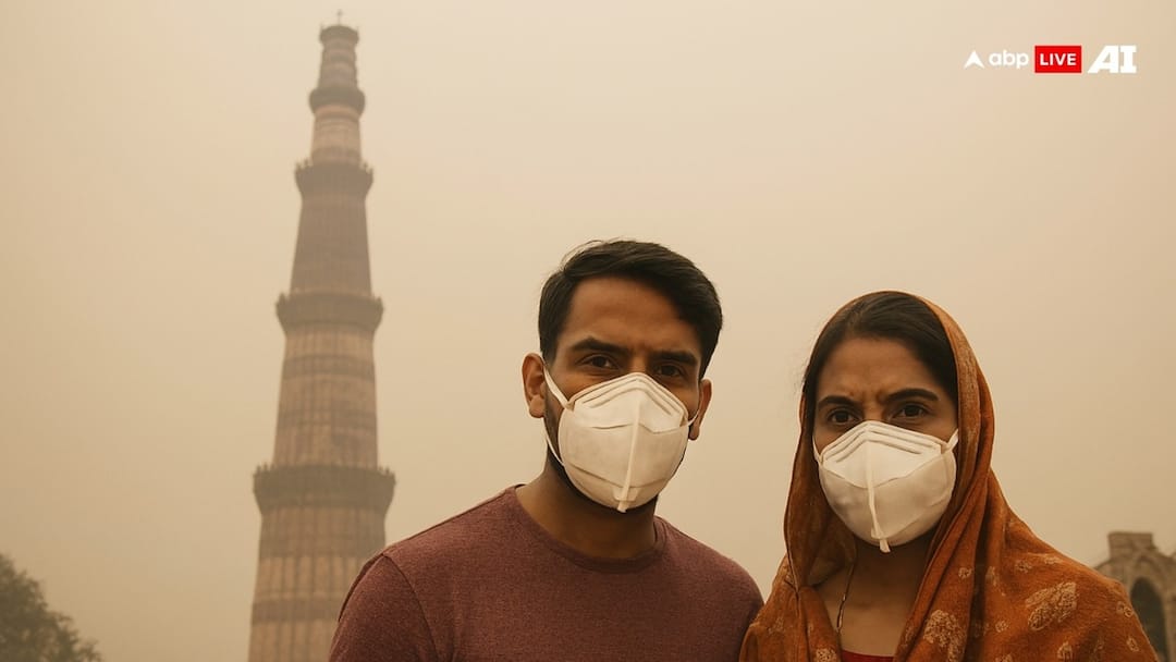 air pollution in delhi ncr dangerous for heart what study says abp news Air Pollution: दिल्ली-NCR में बढ़ रहा वायु प्रदूषण दिल के लिए कितना खराब? इस स्टडी में हुआ खुलासा