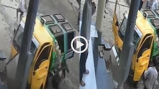 Video: एक सेकंड की कीमत! गाड़ी से बाल-बाल कुचलने से बचा बाइक सवार, वीडियो वायरल