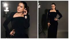ब्लैक ड्रेस में काजोल का जलवा, कहा- 'कपड़े चुनना आसान होना चाहिए'