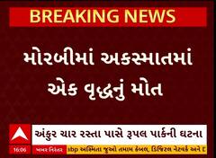 Morbi Accident : મોરબીમાં ટ્રેલરની ટક્કરે વૃદ્ધનું મોત, સામે આવ્યા સીસીટીવી